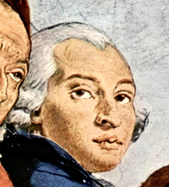 Detail of the Würzburg staircase fresco, 1751–53.