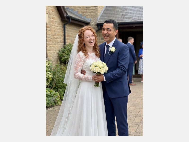 The everyday photo a custom cartoon wedding portrait is made from